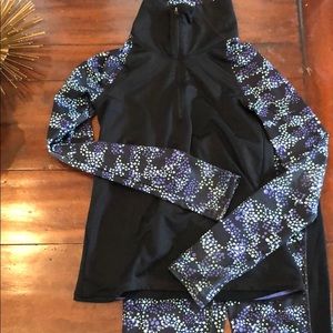 Youth under armor athletic wear outfit